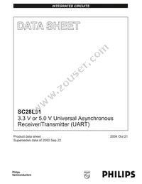 SC28L91A1A Datasheet Cover
