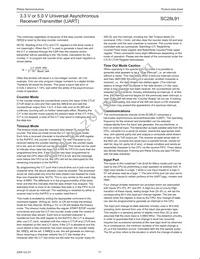 SC28L91A1A Datasheet Page 17