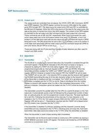 SC28L92A1BS Datasheet Page 18