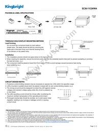 SC36-11CGKWA Datasheet Page 4