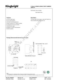 SC36-11SYKWA Datasheet Cover