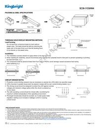 SC39-11CGKWA Datasheet Page 4