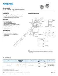 SC39-11EWA Datasheet Cover