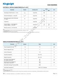 SC40-18SURKWA Datasheet Page 2