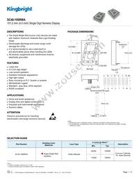 SC40-19SRWA Datasheet Cover