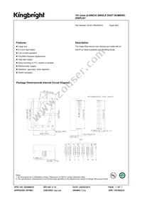 SC40-19SURKWA Datasheet Cover