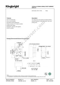 SC43-11YWA Datasheet Cover