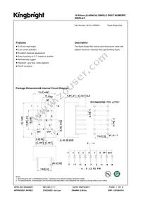 SC43-13SRWA Datasheet Cover