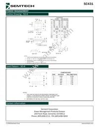 SC431CSQTRT Datasheet Page 9