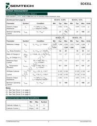 SC431LCSK-2TR Datasheet Page 3