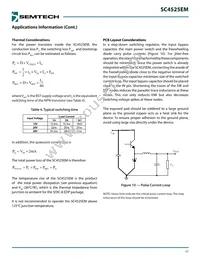 SC4525EMSETRT Datasheet Page 17