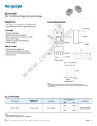 SC52-11GWA Datasheet Cover