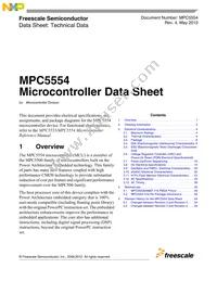 SC5554MVR132 Datasheet Cover