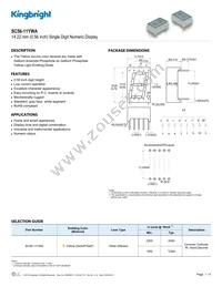 SC56-11YWA Datasheet Cover