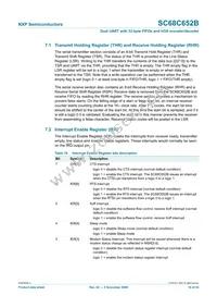 SC68C652BIB48 Datasheet Page 16