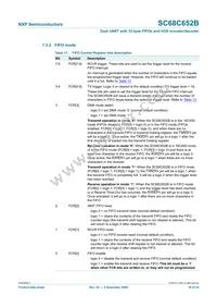 SC68C652BIB48 Datasheet Page 19