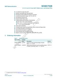 SC68C752BIBS Datasheet Page 2