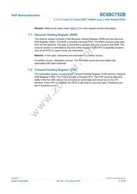 SC68C752BIBS Datasheet Page 21