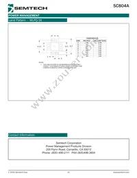 SC804AMLTRT Datasheet Page 21