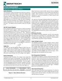 SC900AMLTRT Datasheet Page 11
