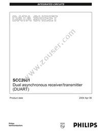SCC2681AE1N40 Datasheet Cover