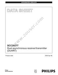 SCC2681TC1A44 Datasheet Cover