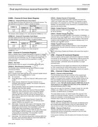 SCC68681E1N40 Datasheet Page 13