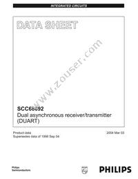 SCC68692E1N40 Datasheet Cover