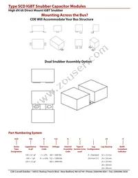 SCD474K162A3Z25 Datasheet Page 2