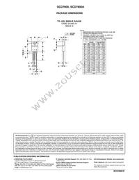 SCD7815CTG Datasheet Page 20