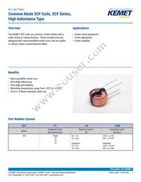 SCF-05-350 Datasheet Cover