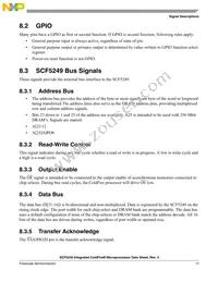 SCF5249VF140 Datasheet Page 17