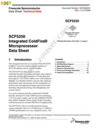 SCF5250VM120 Datasheet Cover