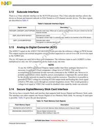 SCF5250VM120 Datasheet Page 17