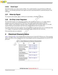 SCF5250VM120 Datasheet Page 21