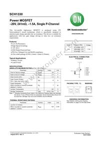 SCH1330-TL-W Datasheet Cover