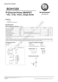 SCH1335-TL-H Datasheet Cover