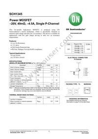 SCH1345-TL-H Datasheet Cover