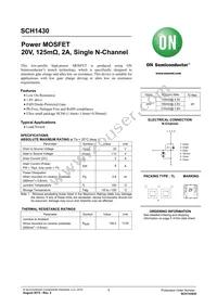 SCH1430-TL-W Datasheet Cover