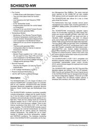 SCH5027D-NW Datasheet Page 2