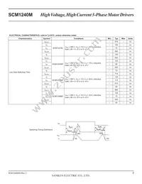 SCM1241M Datasheet Page 8