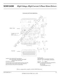 SCM1241M Datasheet Page 12