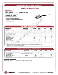 SCMR-100K20G-30-15-10 Datasheet Cover