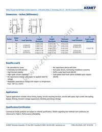 SCR08B683KGS Datasheet Page 2