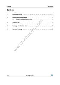 SCT20N120 Datasheet Page 2