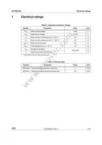 SCT20N120 Datasheet Page 3