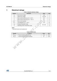 SCT50N120 Datasheet Page 3