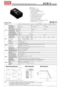 SCW12C-15 Datasheet Cover