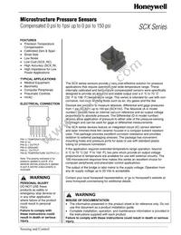 SCX150DNC Datasheet Cover