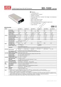 SD-1000L-24 Datasheet Cover